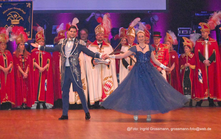 Die Narrhalla auf dem CSU Schwarz-Weiss Ball M&uuml;nchner G'Schichten im Festsaal des Paulaner am Nockherberg am 19.01.2026 (&copy;Foto: Ingrid Grossmann) 